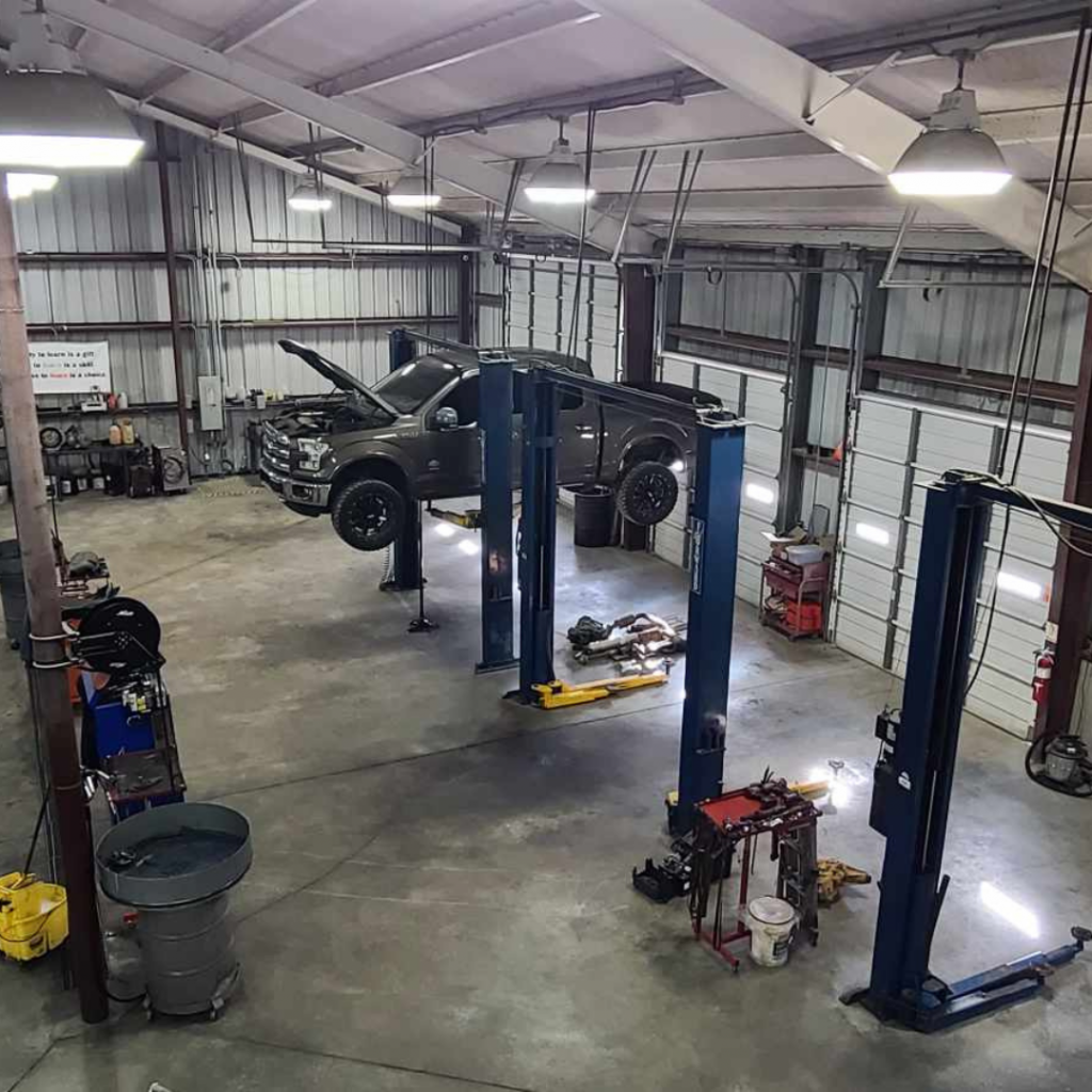 Inside Bay Transmission Repair Shop