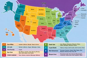 ATRA Board of Directors Area Map